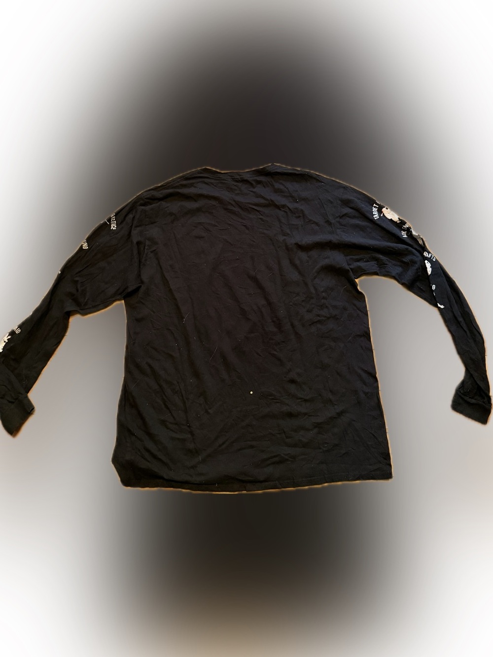 Camp Crystal Lake Black Long-Sleeve Graphic Tee - Enjoy Nature - Picture 2 of 3